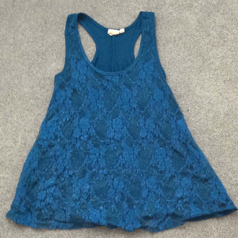Mud Lace Front Top
